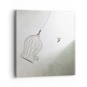 Quadro su tela - Stampe su Tela - Nel proprio elemento - 40x40 cm