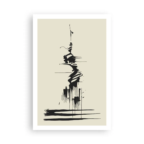 Poster - Astrazione frettolosa - 61x91 cm