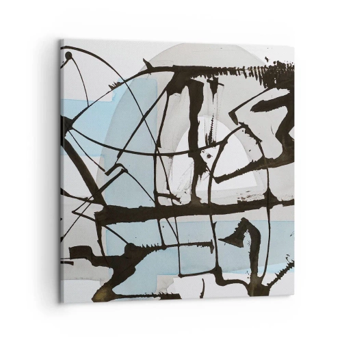 Quadro su tela - Stampe su Tela - Blu nonostante tutto - 50x50 cm