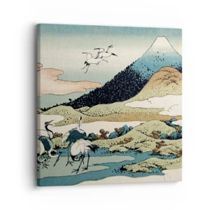 Quadro su tela - Stampe su Tela - Nello spirito giapponese - 30x30 cm