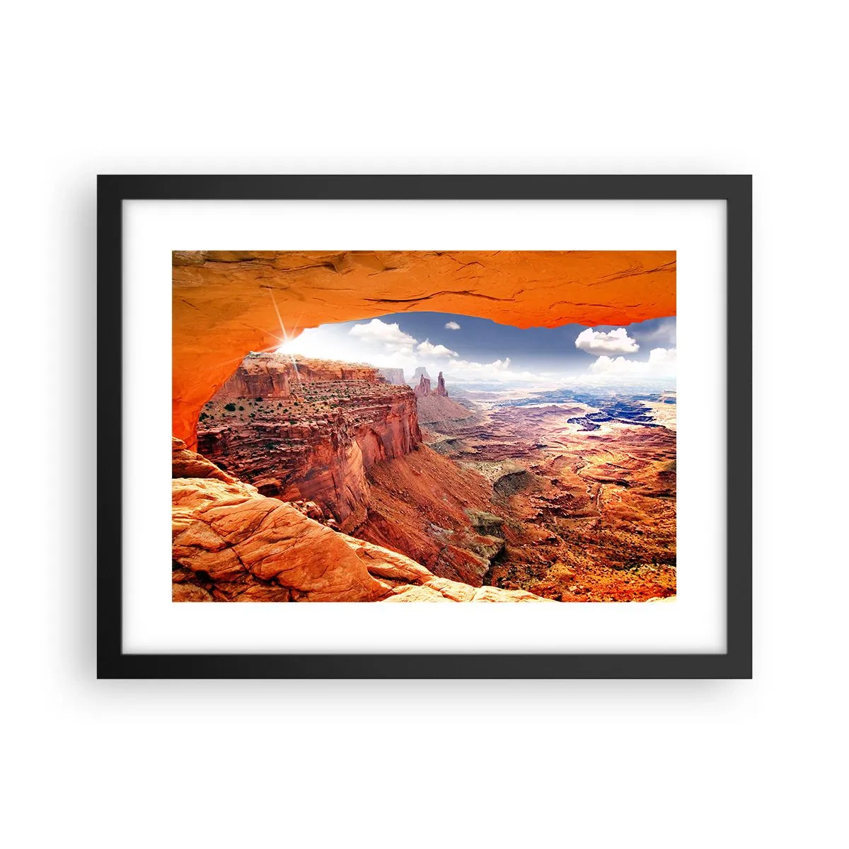 Poster in cornice nera - Scolpiti dalla natura - 40x30 cm