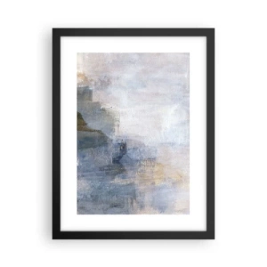 Poster in cornice nera - Toni e accordi dei colori - 30x40 cm