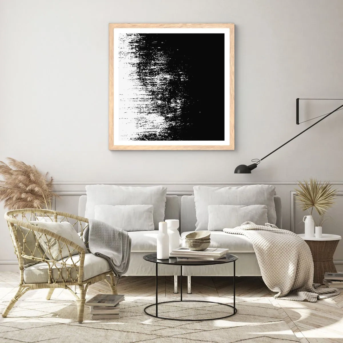 Poster in cornice rovere chiaro - E il vincitore è... - 40x40 cm