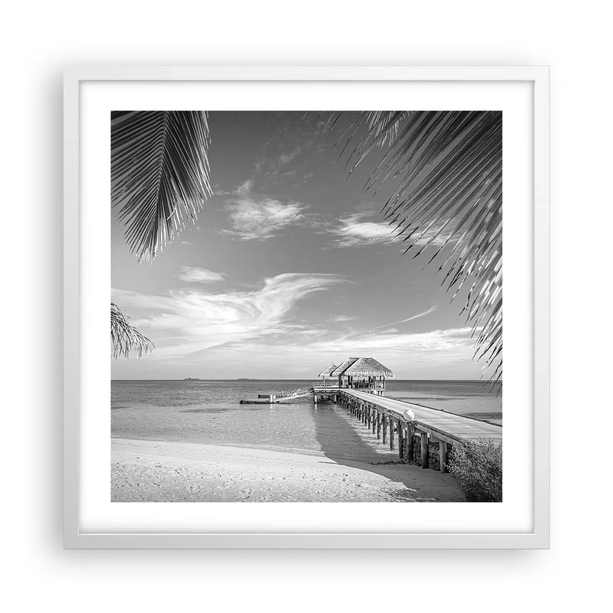 Poster in cornice bianca - Un ricordo o un sogno? - 50x50 cm