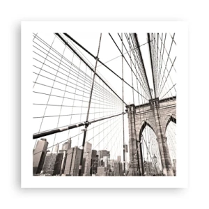 Poster - La cattedrale di New York - 50x50 cm