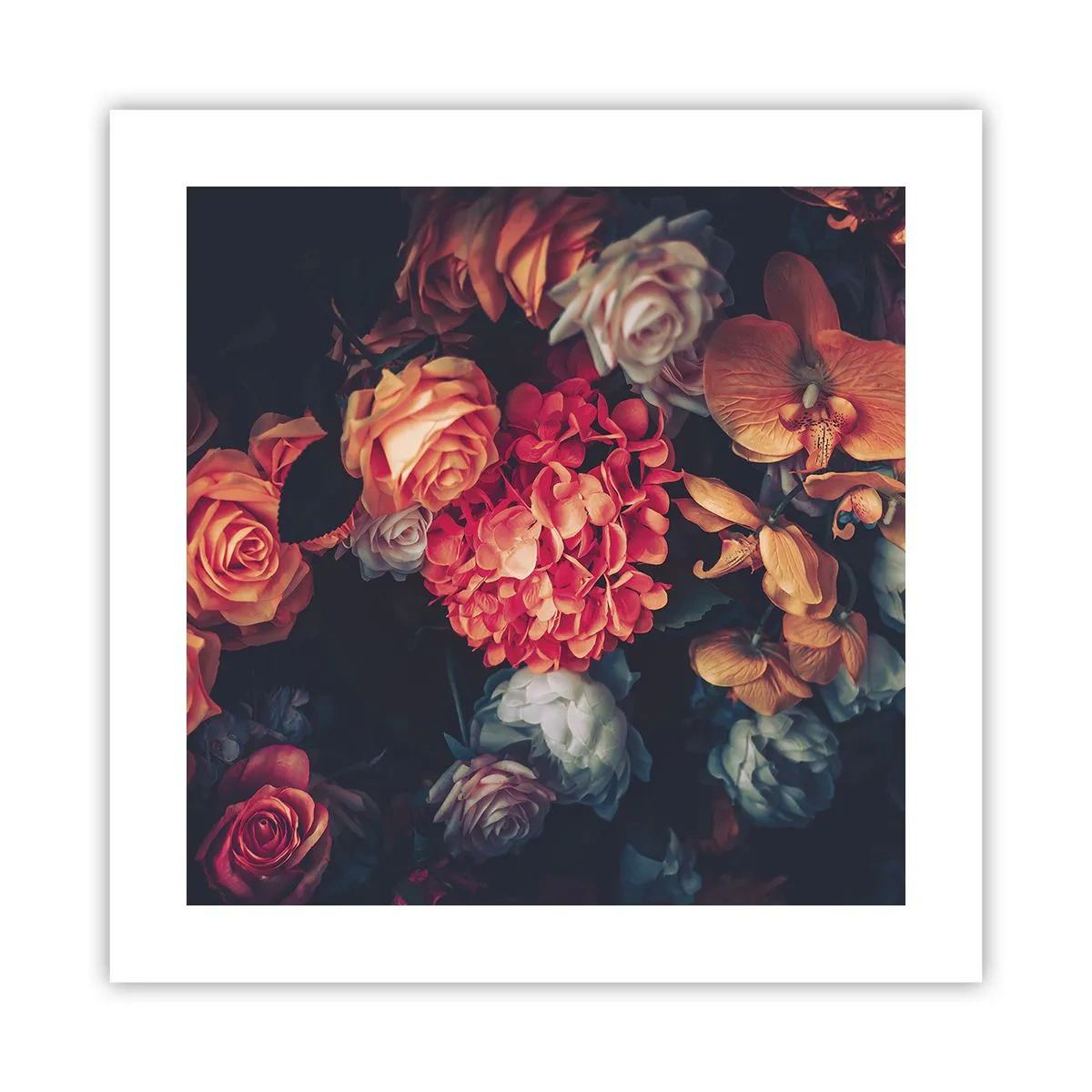 Poster - Come i maestri olandesi - 40x40 cm