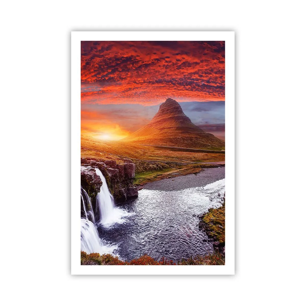 Poster - Paesaggio della Terra di Mezzo - 61x91 cm