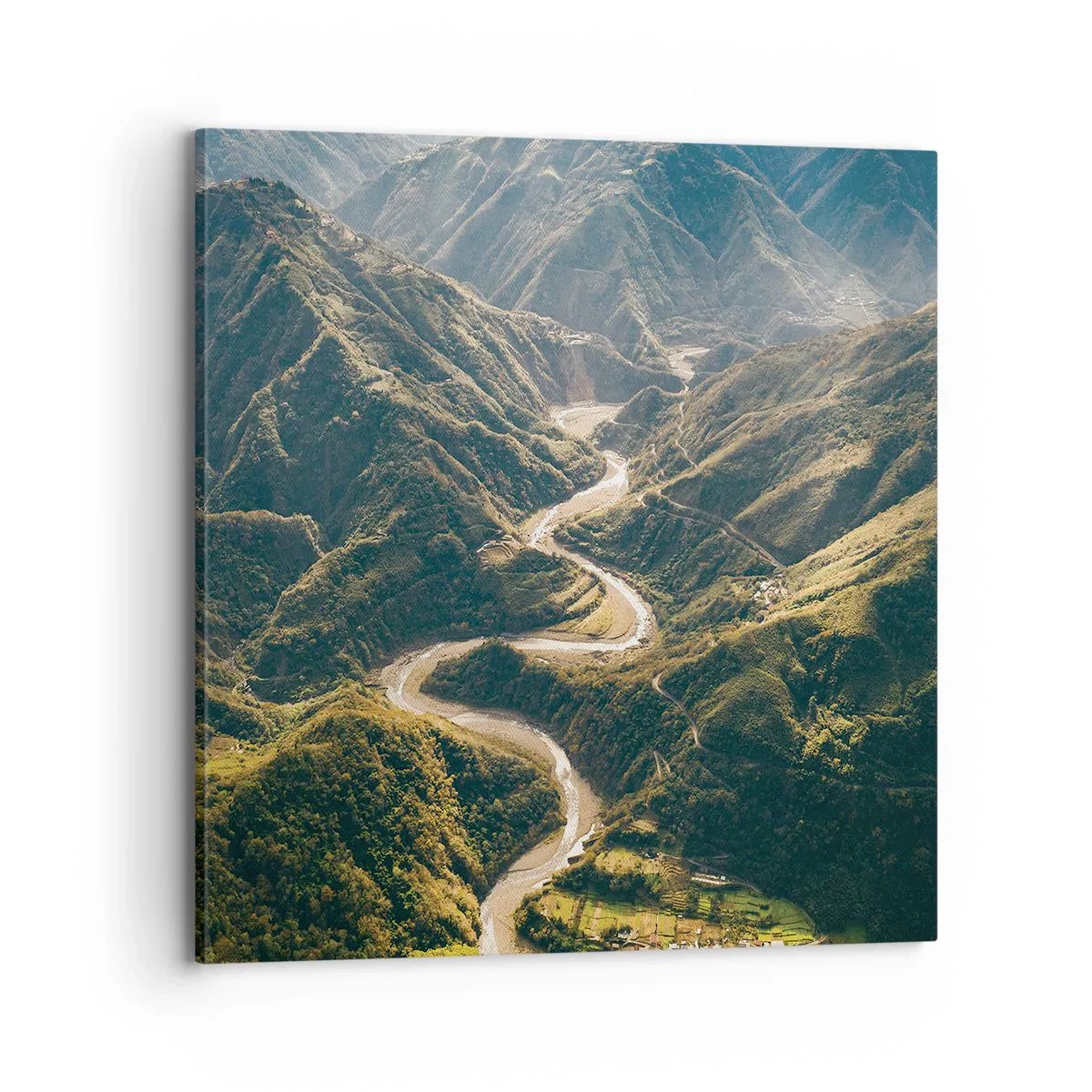 Quadro su tela - Stampe su Tela - Direttamente dal cuore dei monti - 70x70 cm