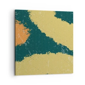 Quadro su tela - Stampe su Tela - Astrazione: movimento lento - 60x60 cm