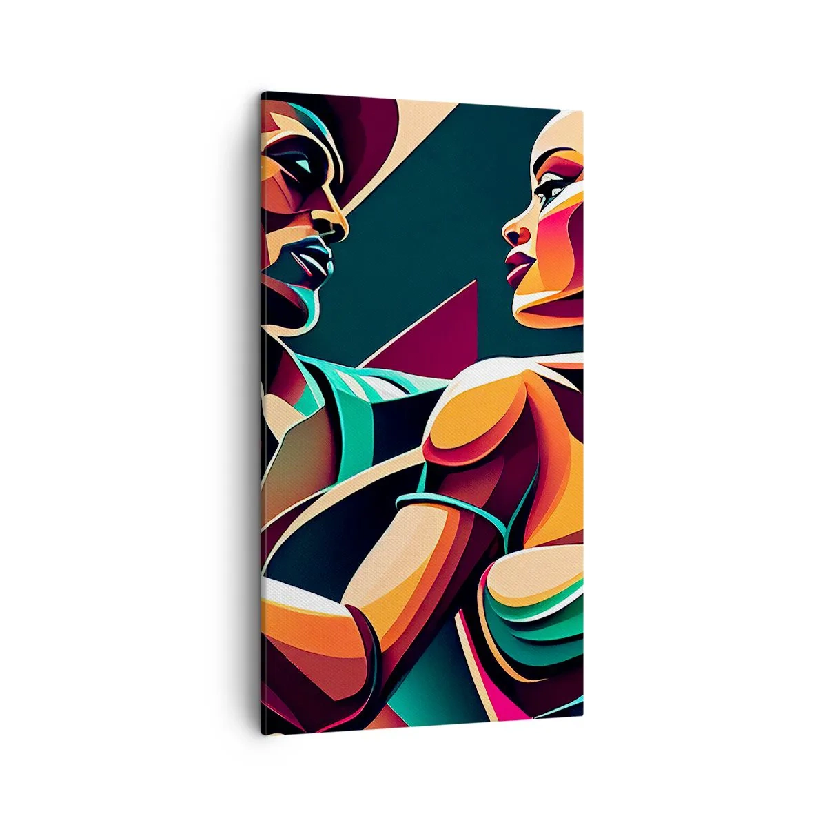 Quadro su tela - Stampe su Tela - Al ritmo del cuore - 45x80 cm