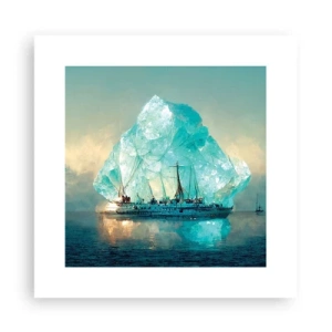 Poster - Brillante artico - 30x30 cm