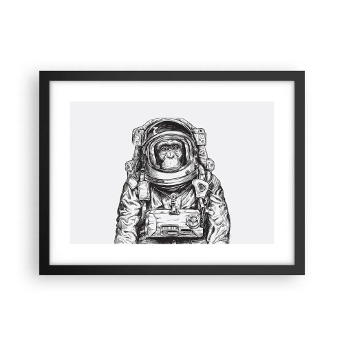 Poster in cornice nera - Evoluzione alternativa - 40x30 cm