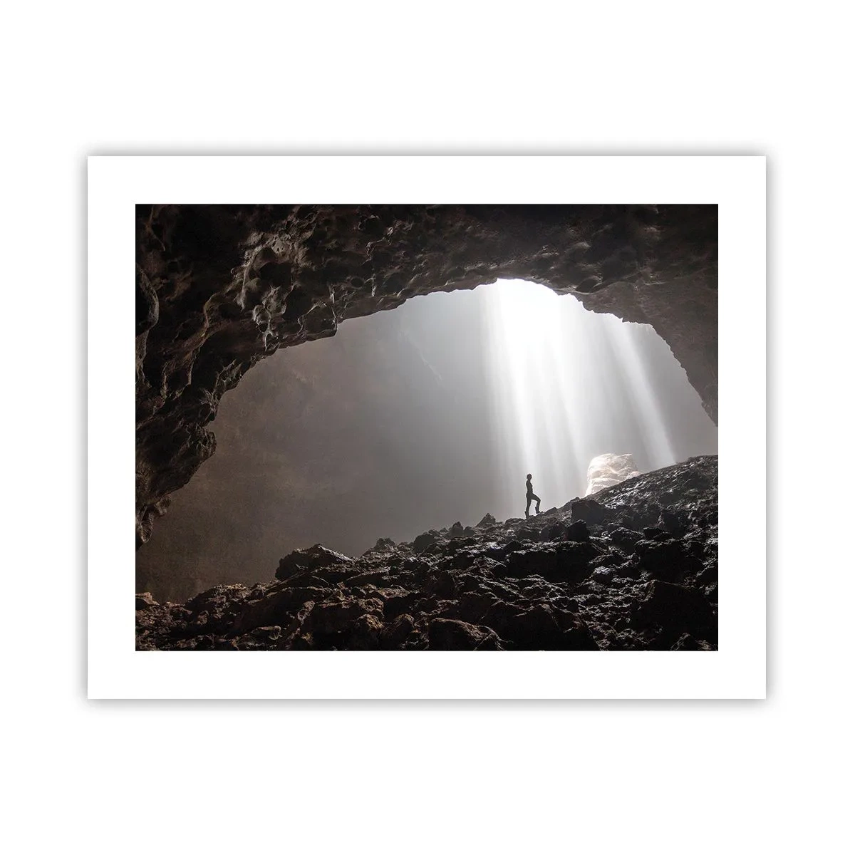 Poster - Grotta luminosa - 50x40 cm