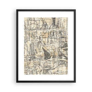 Poster in cornice nera - In attesa di essere decifrato - 40x50 cm