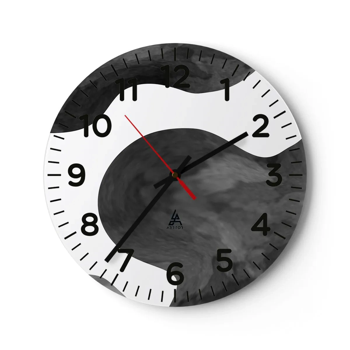 Orologio da parete - Orologio in Vetro - Via Lattea - 40x40 cm