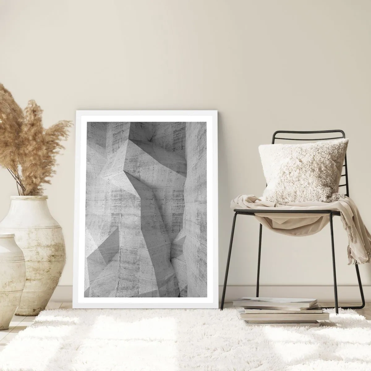 Poster in cornice bianca - Una vera sfida - 30x40 cm