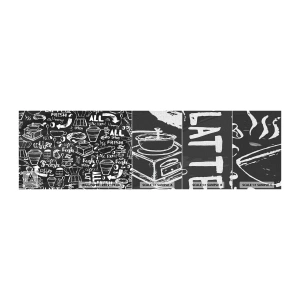 Campione di Fotomurale Premium Canvas - All you need is… - Gastronomia, Murale, Graffiti - 100x30 cm