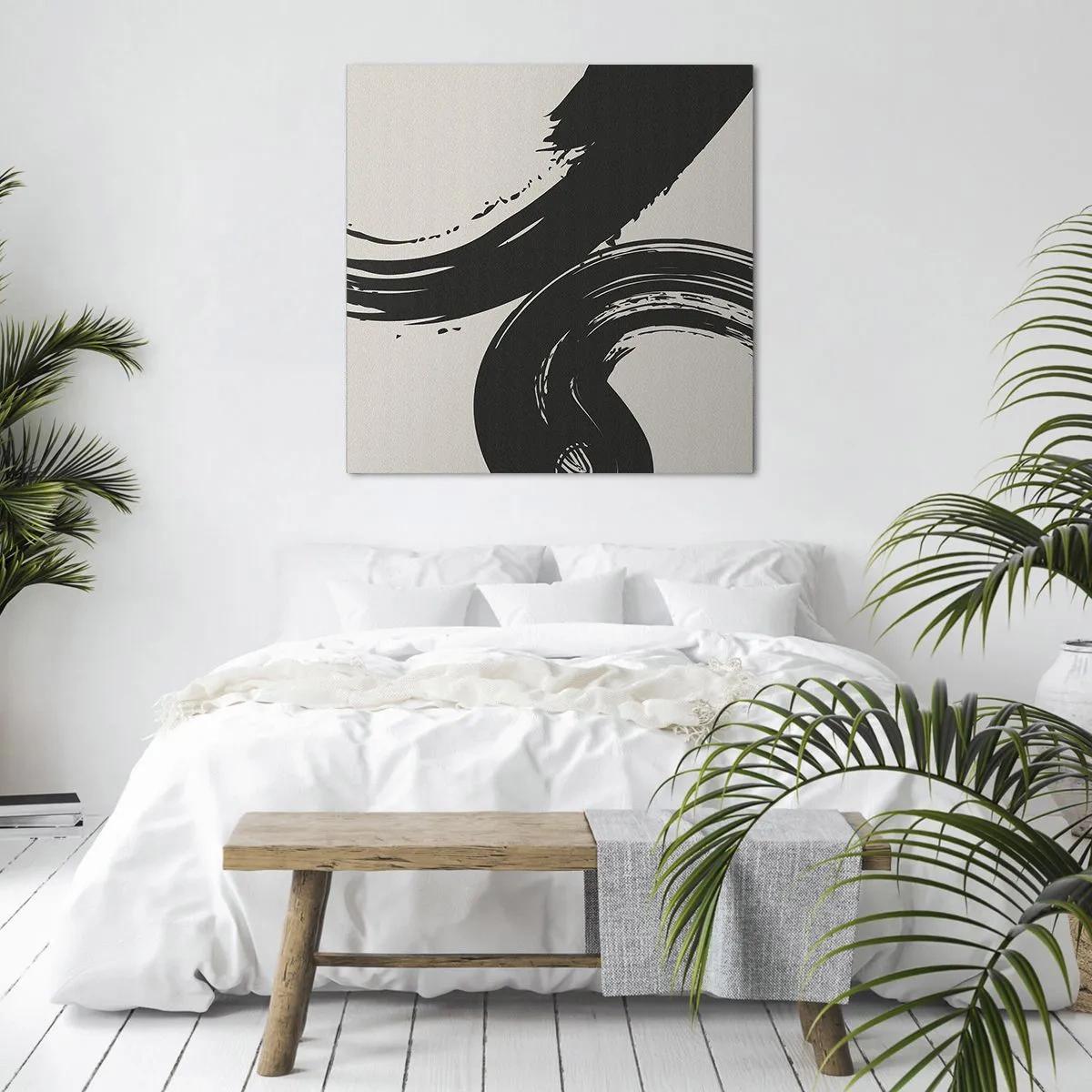 Quadro su tela - Stampe su Tela - Energico e circolare - 50x50 cm