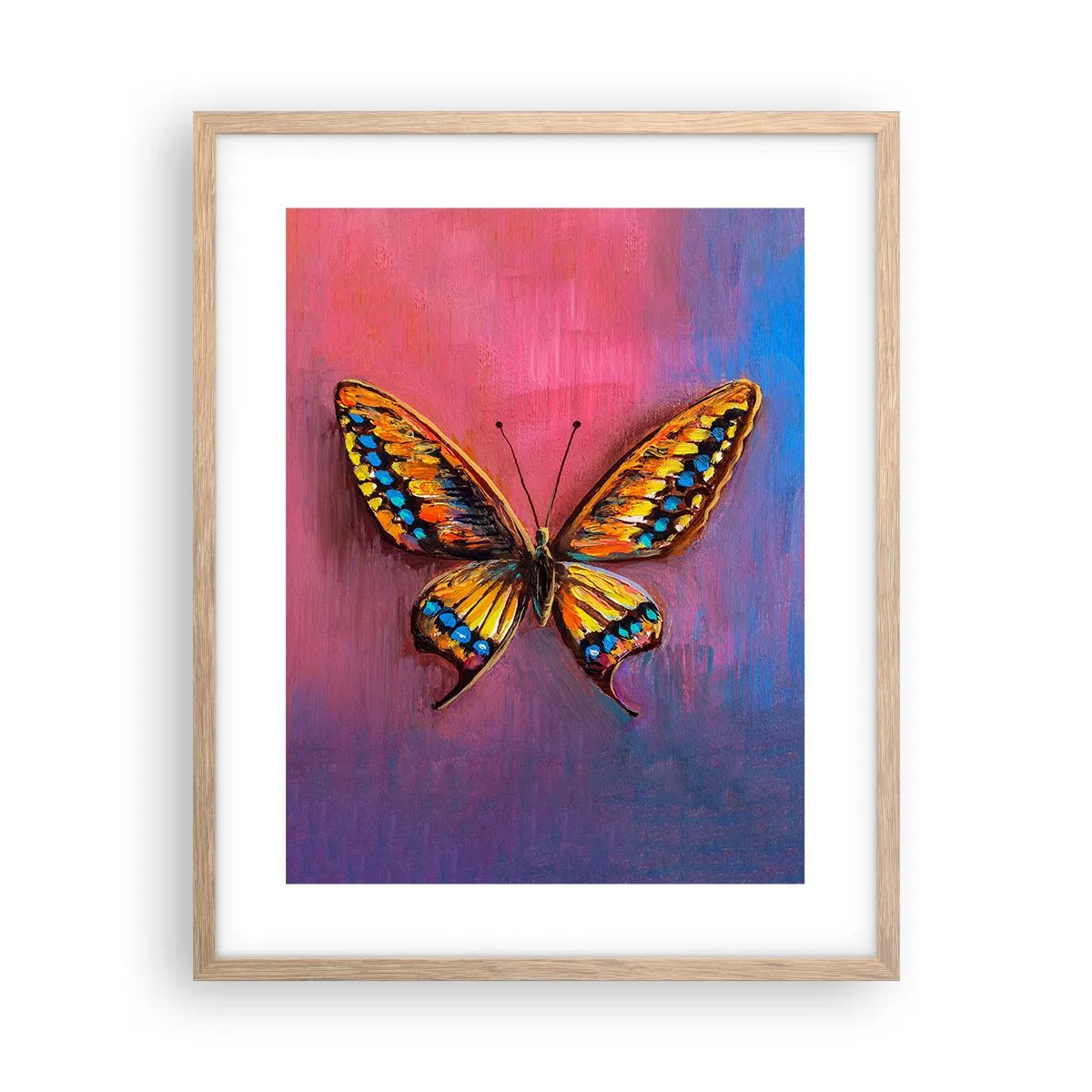 Poster in cornice rovere chiaro - Gioielli della natura - 40x50 cm