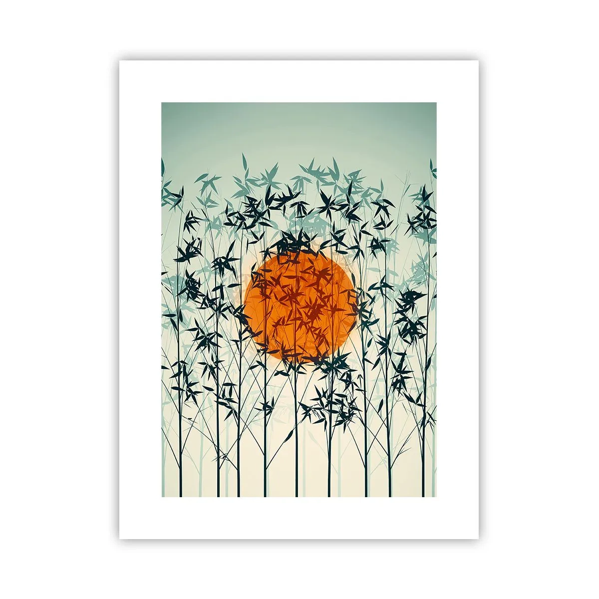 Poster - Sole giapponese - 30x40 cm