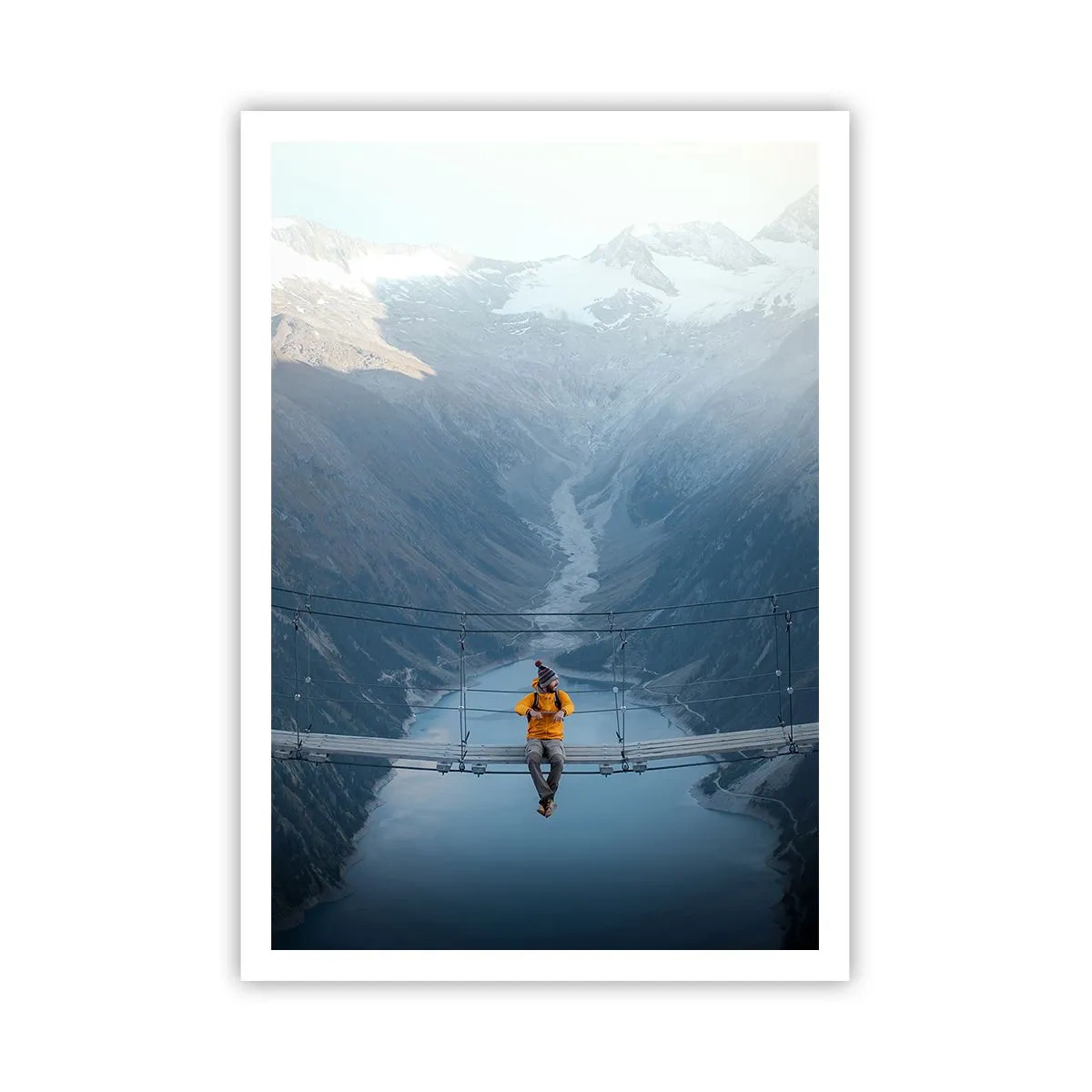 Poster - Colto in sospeso - 70x100 cm