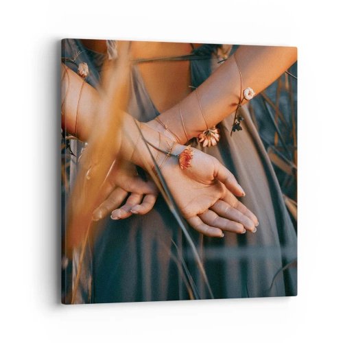 Quadro su tela - Stampe su Tela - Legata alla natura - 40x40 cm