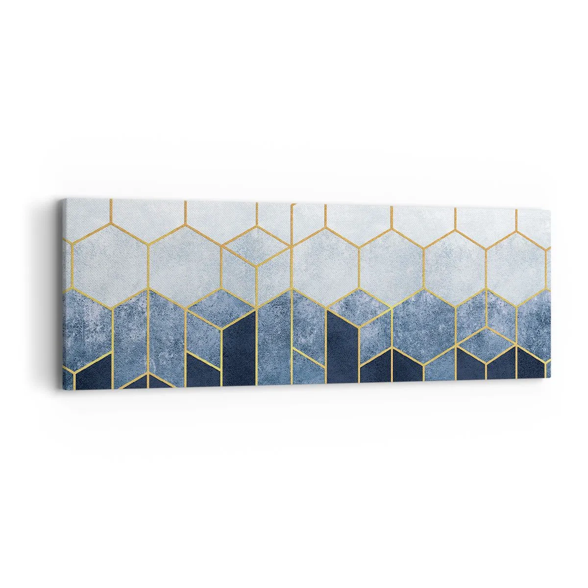 Quadro su tela - Stampe su Tela - Composizione a ritmo sincopato - 90x30 cm