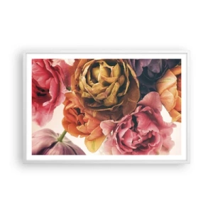 Poster in cornice bianca - La festa della vita - 91x61 cm