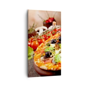 Quadro su tela - Stampe su Tela - Con ingredienti tellurici - 55x100 cm