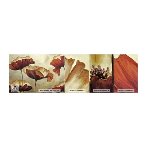 Campione Di Fotomurale Standard Eco - Nei prati e nei campi - Astrazione, Fiore, Pezzo - 100x30 cm