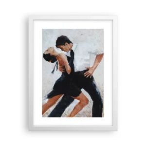 Poster in cornice bianca - Il tango dei miei sogni - 30x40 cm