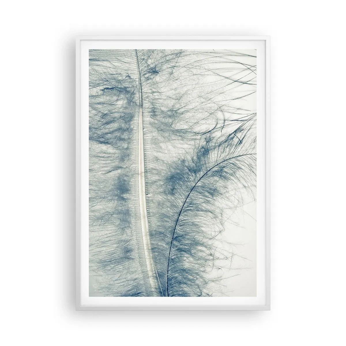 Poster in cornice bianca - Il sussurro della natura - 70x100 cm