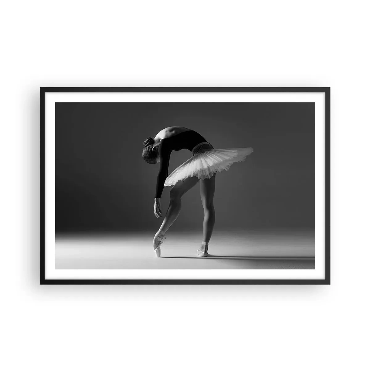 Poster in cornice nera - Bella ballerina - 91x61 cm