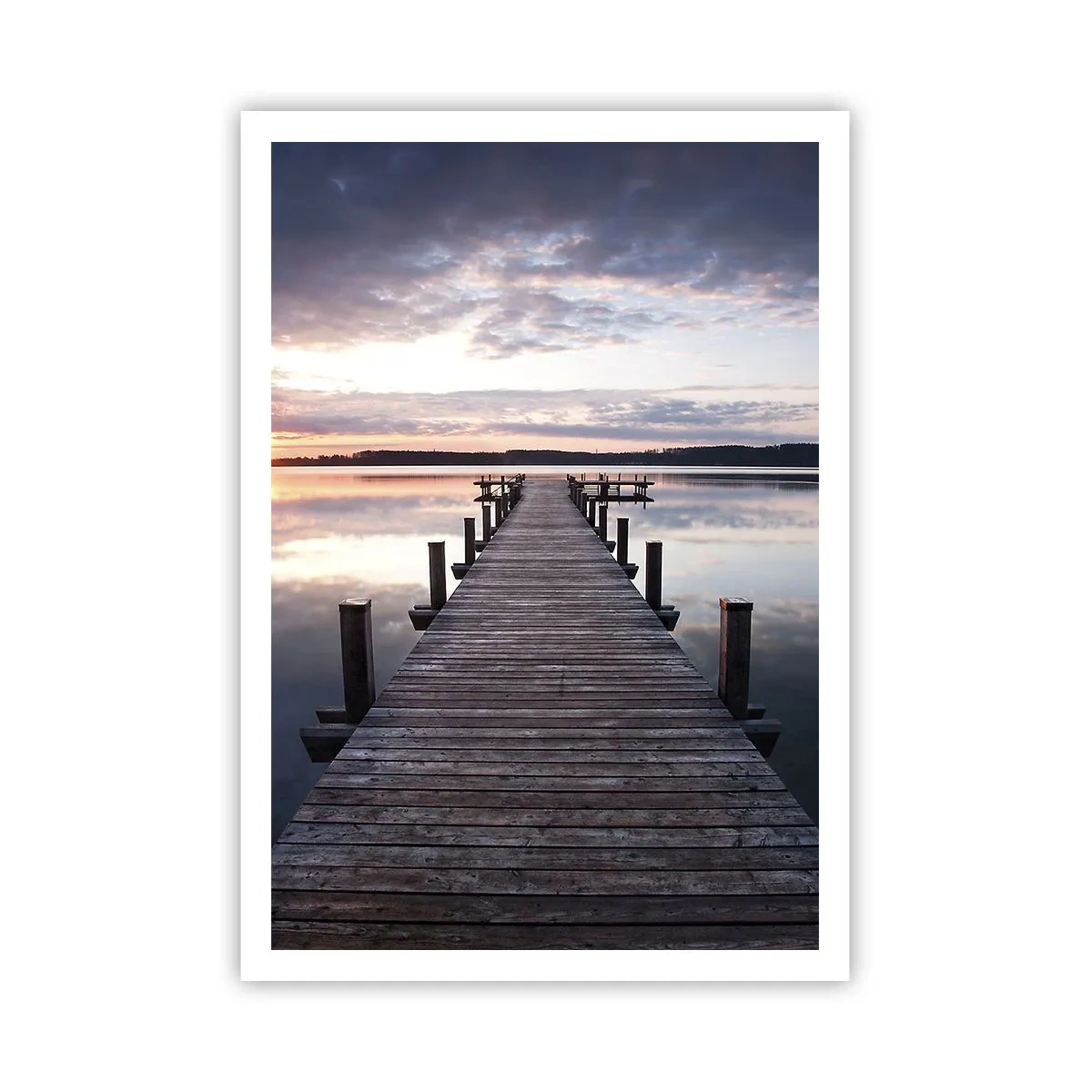 Poster - Il silenzioso confine del giorno e della notte - 70x100 cm