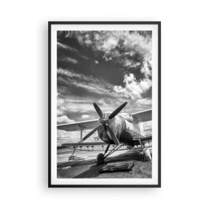 Poster in cornice nera - Non vedo l'ora! - 61x91 cm