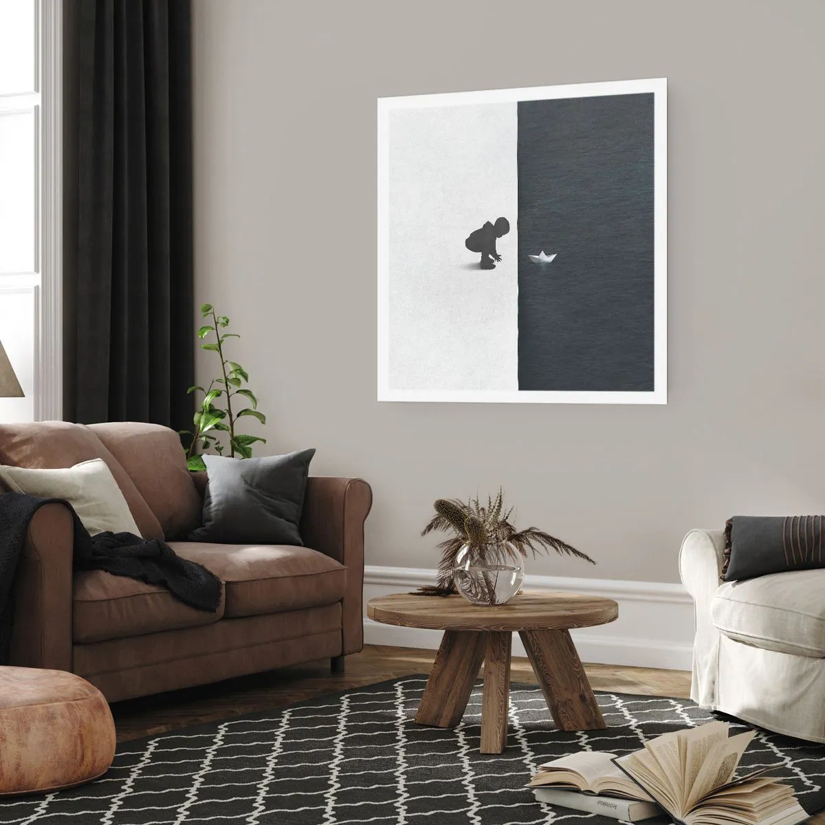 Poster - La grande spedizione - 40x40 cm