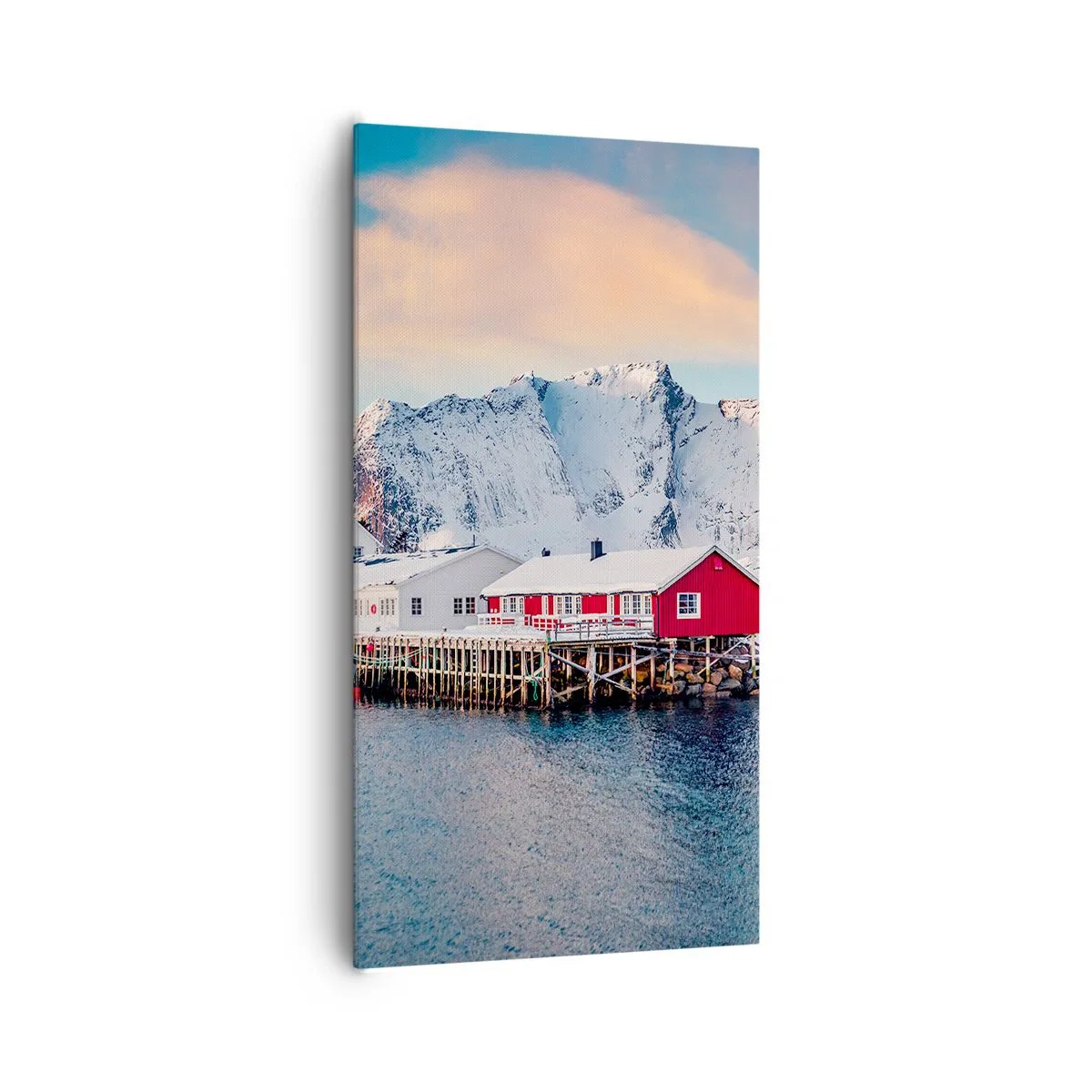 Quadro su tela - Stampe su Tela - Atmosfera del nord - 65x120 cm