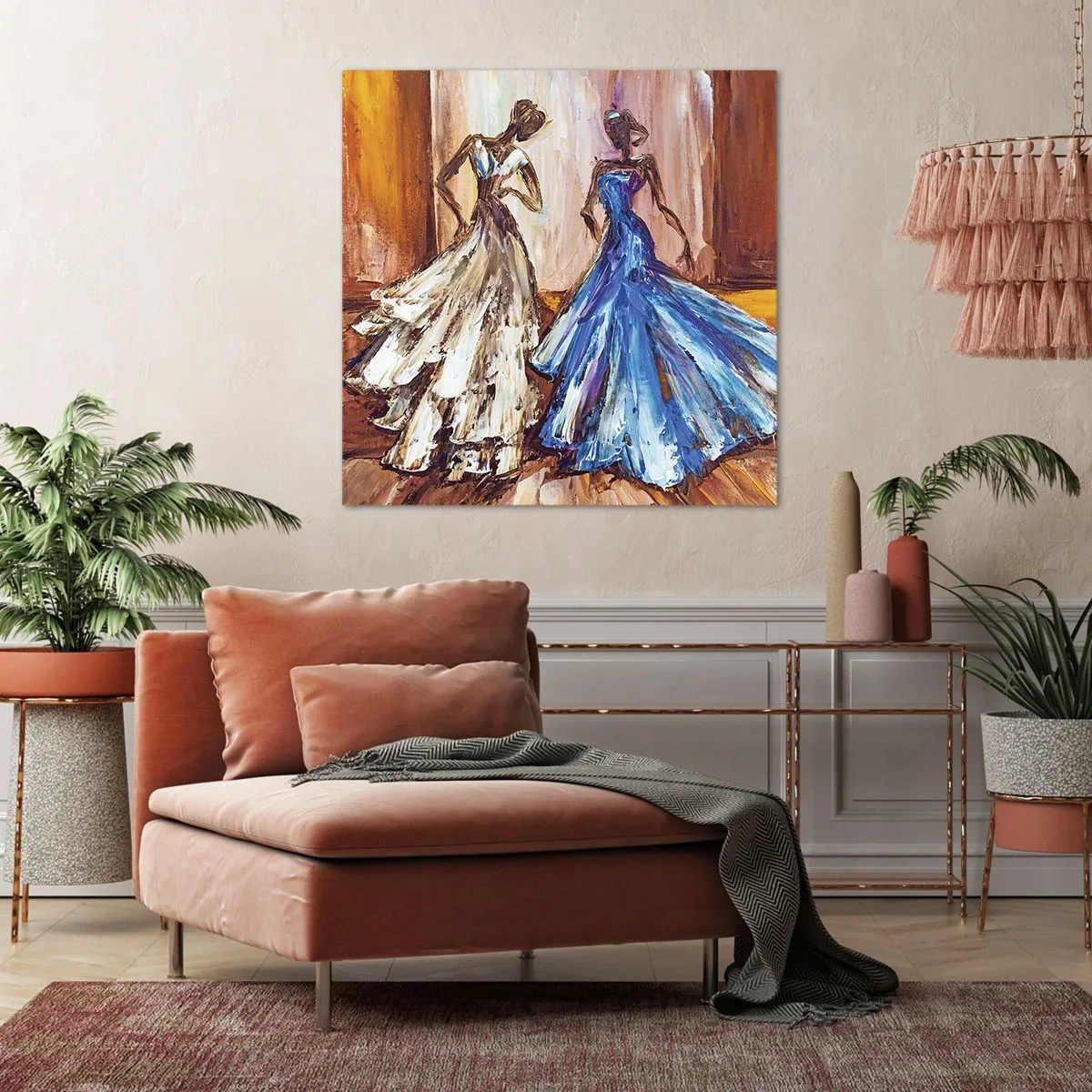 Quadro su tela - Stampe su Tela - Duetto armonioso - 70x70 cm