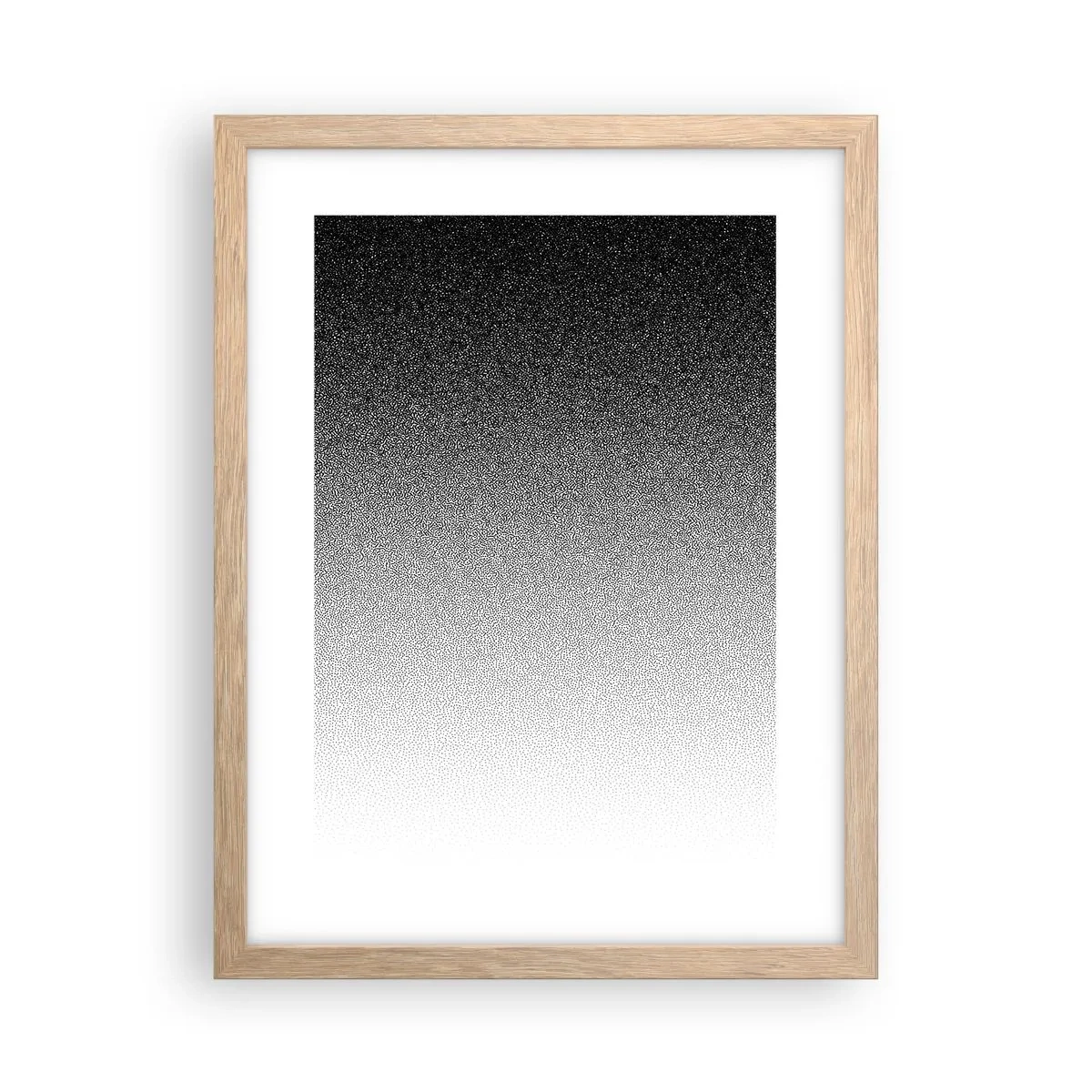 Poster in cornice rovere chiaro - Verso la luce - 30x40 cm