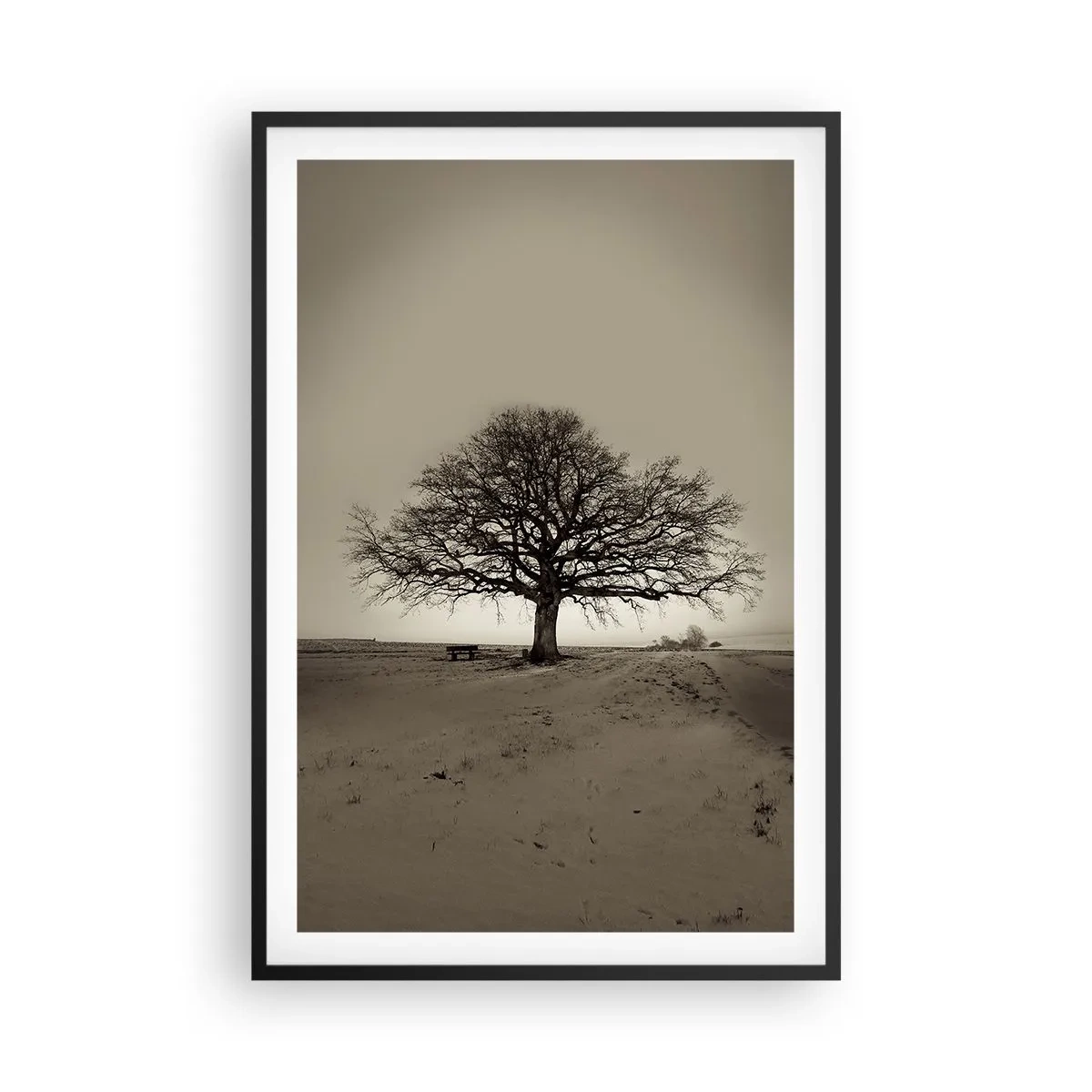 Poster in cornice nera - Da qui all'eternità - 61x91 cm