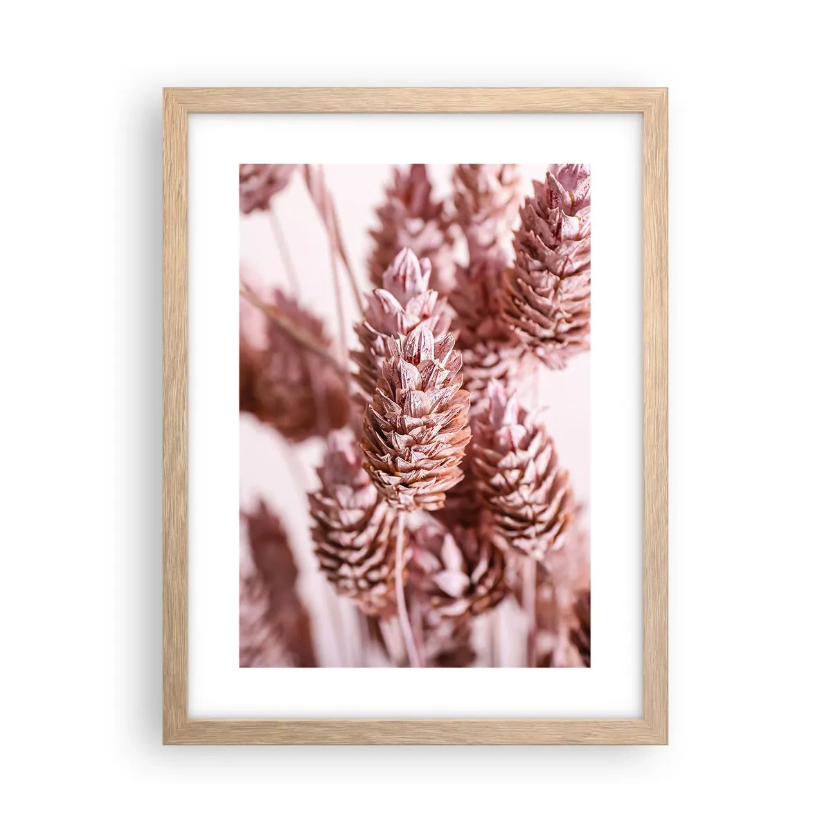 Poster in cornice rovere chiaro - A prima vista poco appariscenti - 30x40 cm