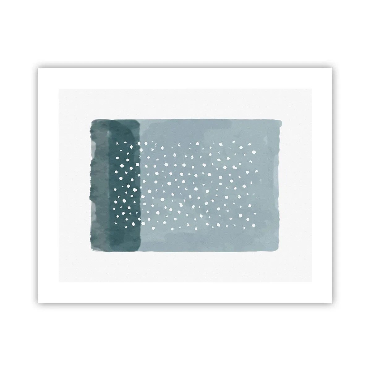 Poster - Spuntate nel blu - 50x40 cm