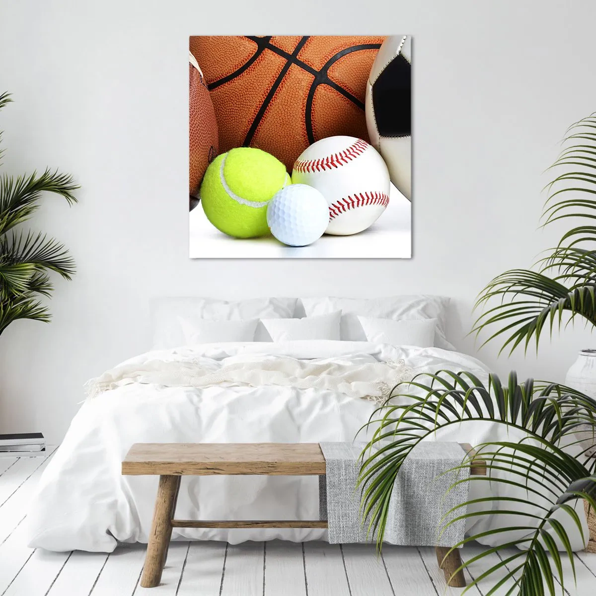 Quadro su tela - Stampe su Tela - La palla ci unisce! - 60x60 cm