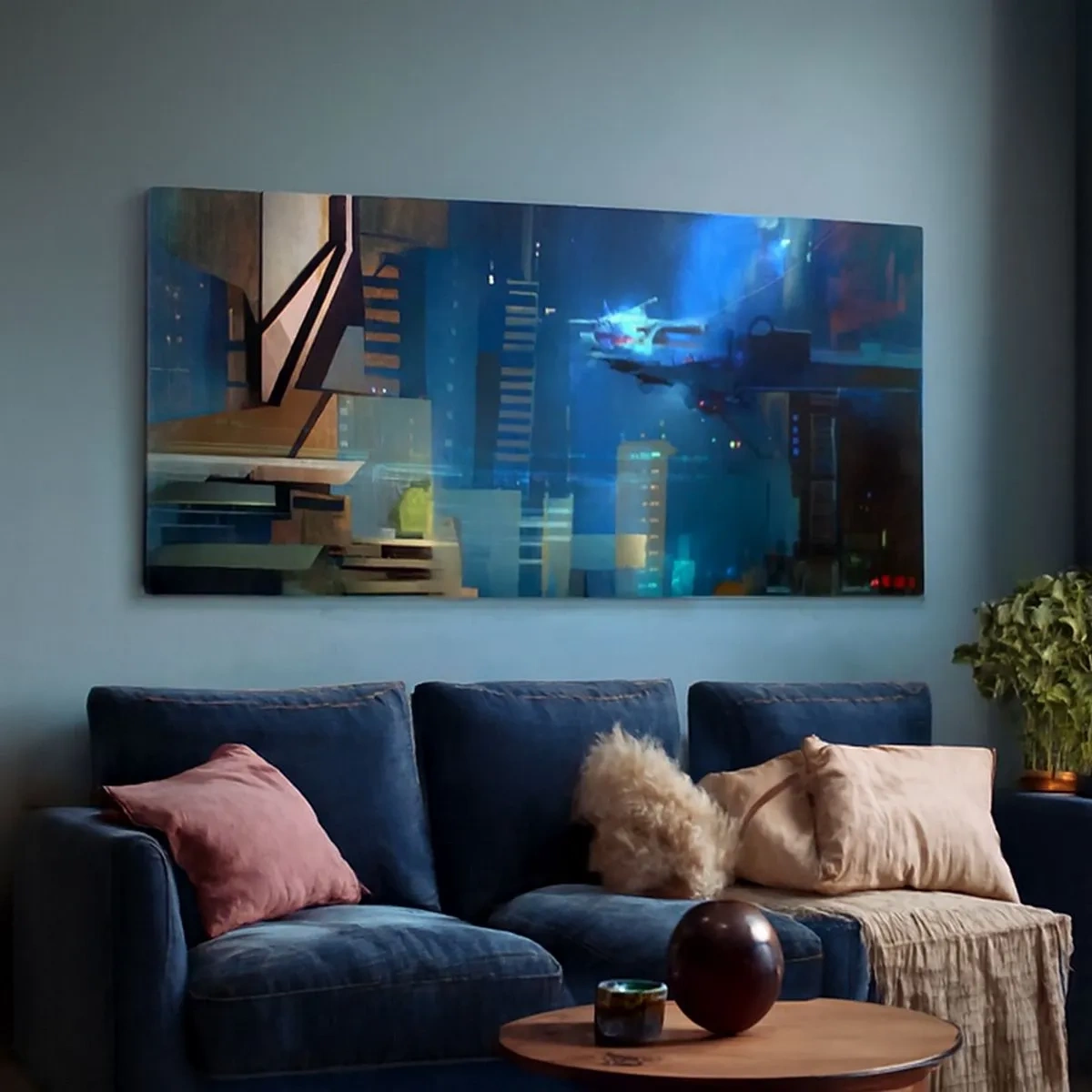 Quadro su tela - Stampe su Tela - In un futuro non lontano - 100x40 cm