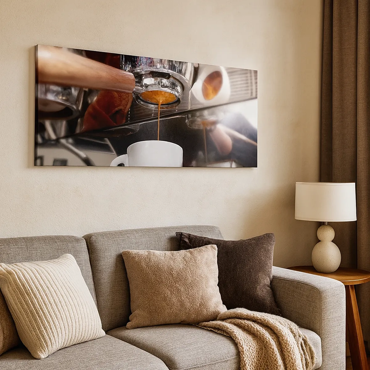 Quadro su tela - Stampe su Tela - Il miglior momento della giornata - 30x30 cm