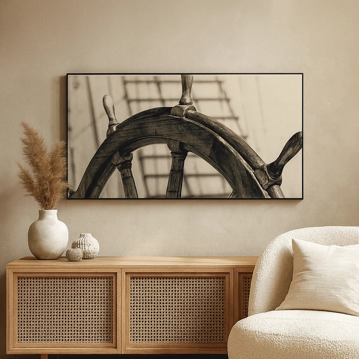 Quadro su tela - Stampe su Tela - Racconti del mare - 30x30 cm