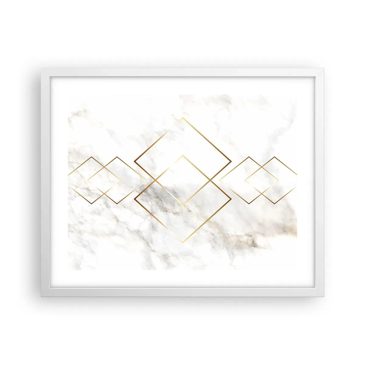 Poster in cornice bianca - Vista sull'infinito - 50x40 cm