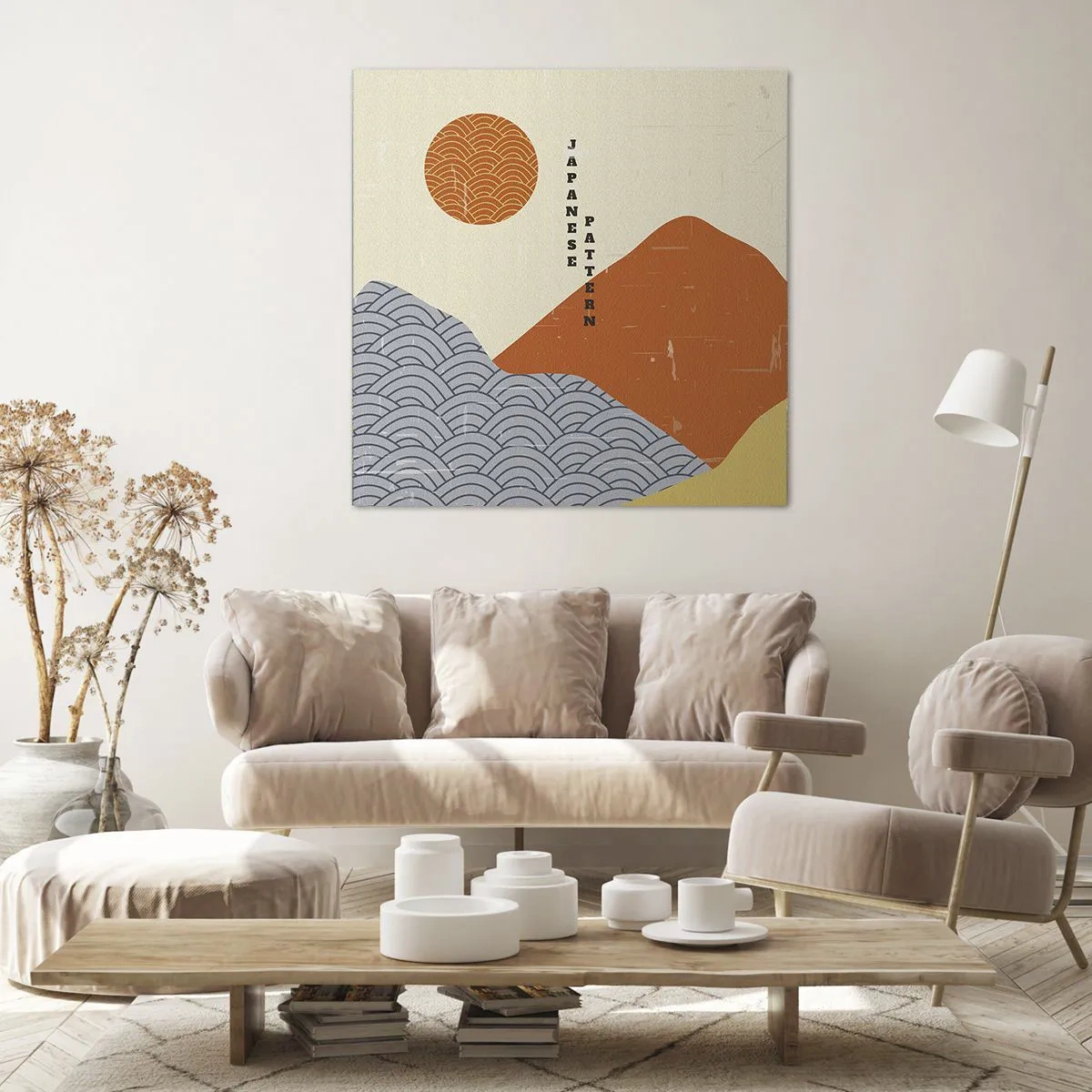 Quadro su tela - Stampe su Tela - Spirito giapponese - 30x30 cm