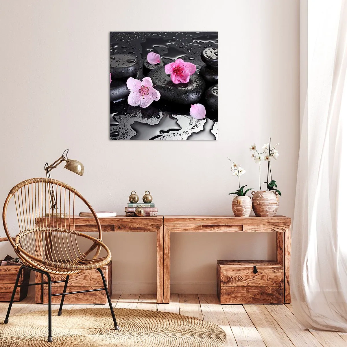 Quadro su tela - Stampe su Tela - E il cuore si libera di un peso - 60x60 cm