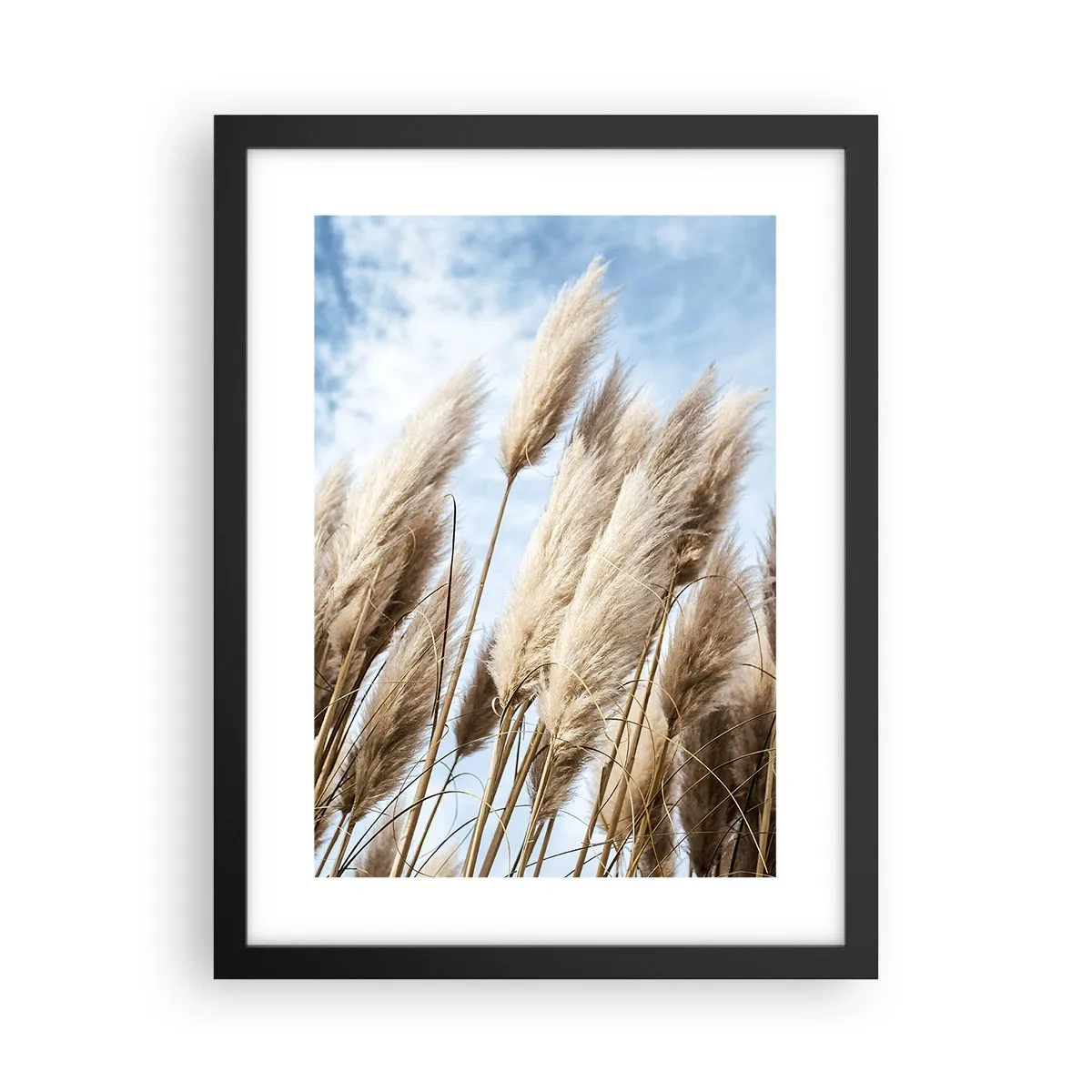 Poster in cornice nera - Le carezze del sole e del vento - 30x40 cm